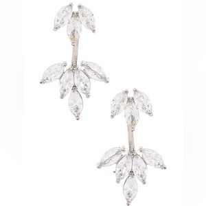 Hermosa Huggies in Rhodium by 8 Other Reasons